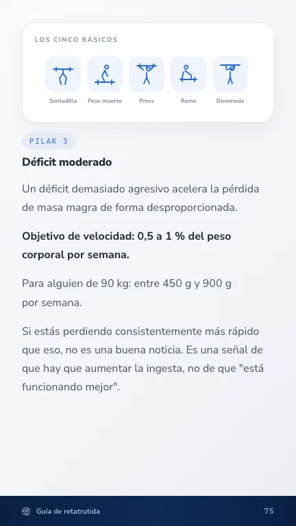 Los cinco ejercicios básicos