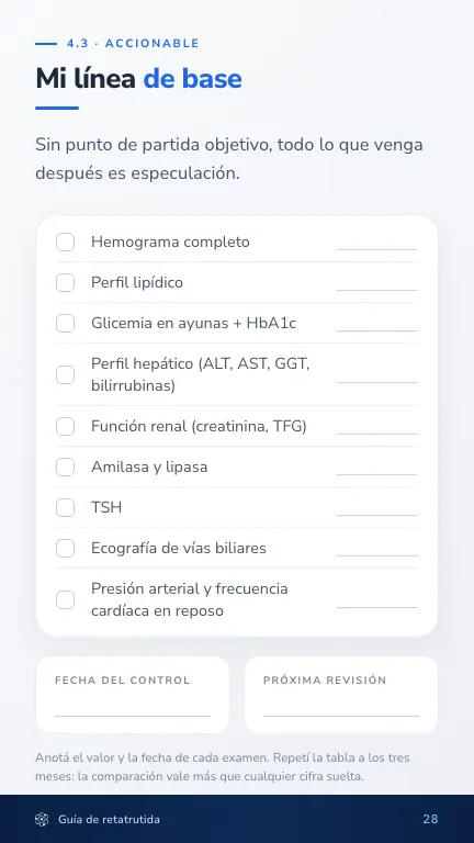 Mi línea de base